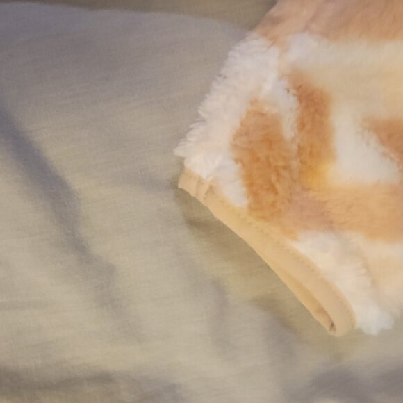 NWT Hurley Ladies' Snap Plush Pullover in Orange Medium - Picture 9 of 11